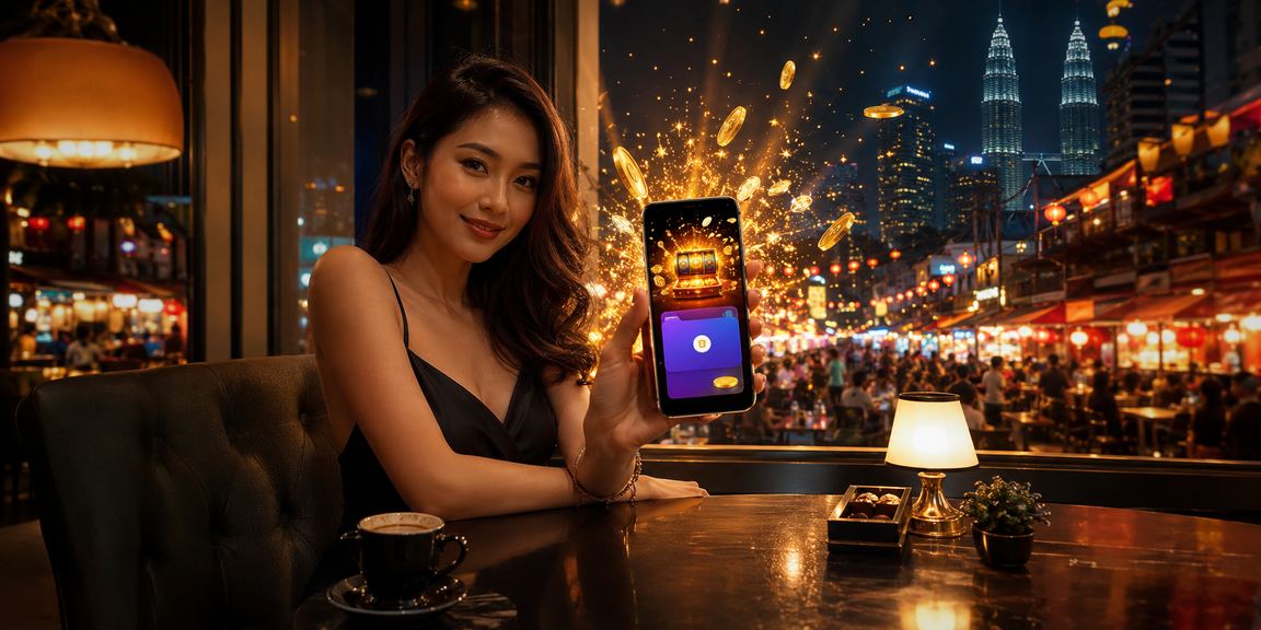 Pemain di Kuala Lumpur menggunakan aplikasi 1330 untuk mengikuti pasaran kriket in-play