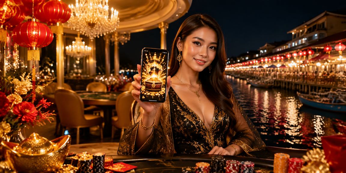 Pemain Malaysia menggunakan telefon untuk pertaruhan perlawanan langsung di platform 1330